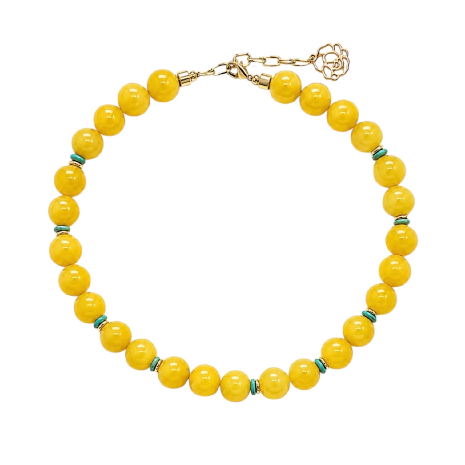 Daffodil with Turquoise