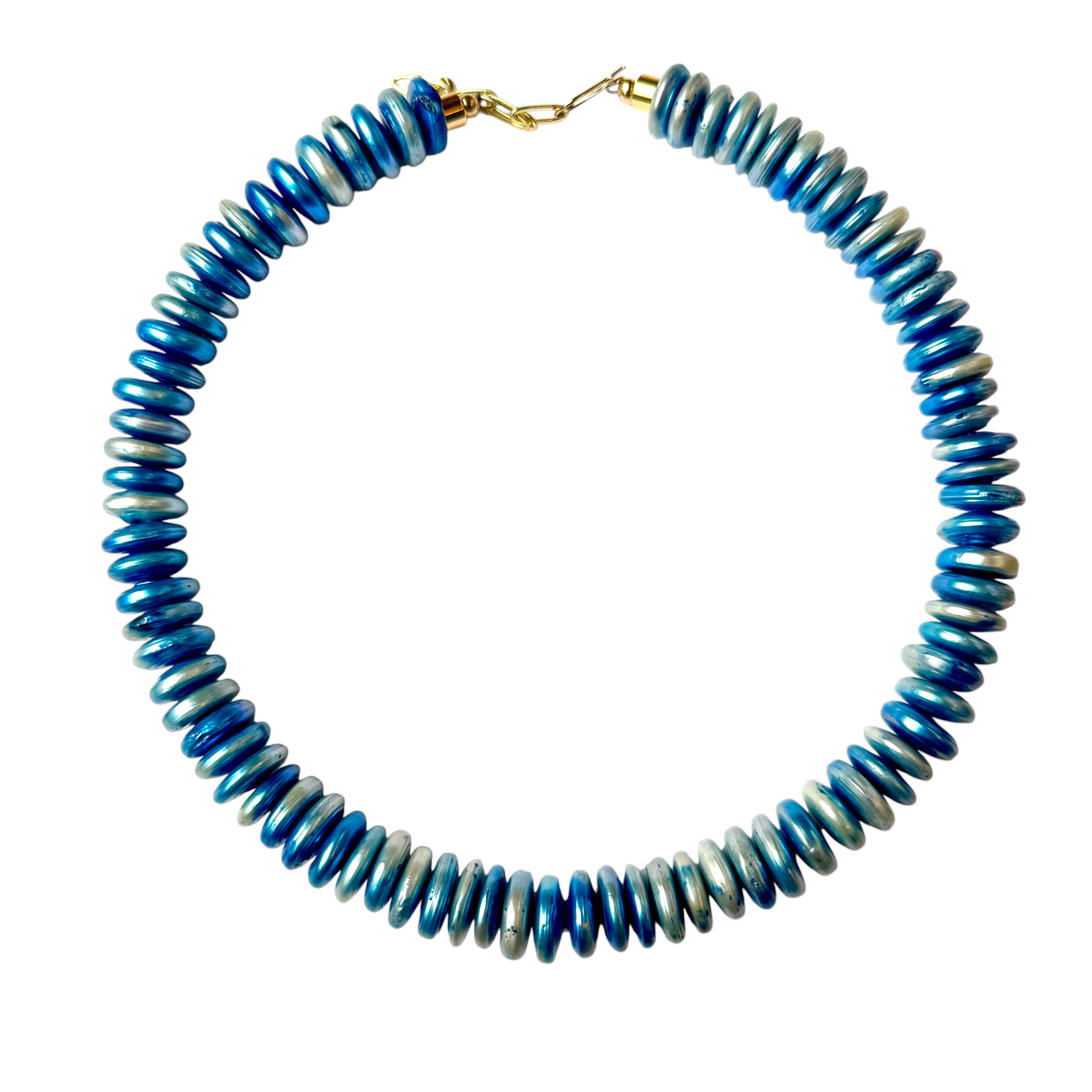 Light Blue Pearl Discs